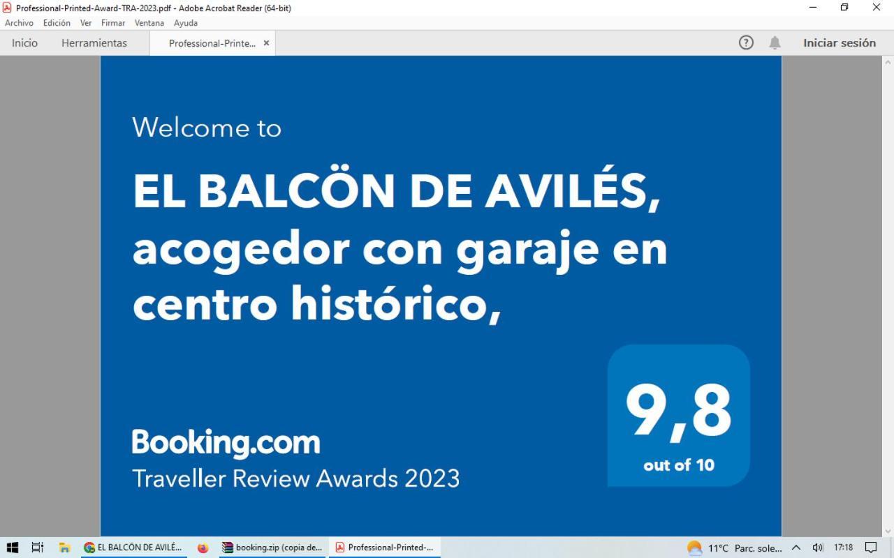 El Balcoen De Aviles, Acogedor Con Garaje En Centro Historico, Apartment