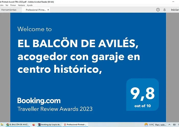 El Balcoen De Aviles, Acogedor Con Garaje En Centro Historico,